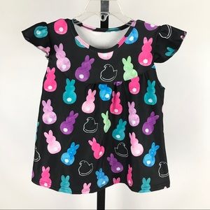 NWOT Peeps and Bunnies Easter Tunic